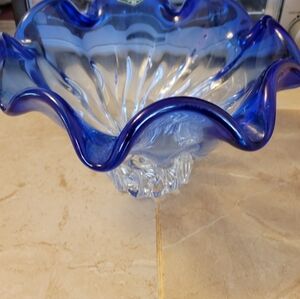 Stunning Blue and Clear Crystal